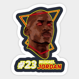 23 michael jordan Sticker